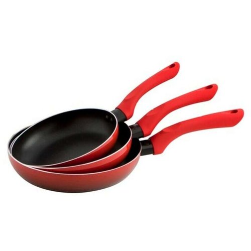  Set tava Quid Tokio Crvena Metal (3 pcs) Slike
