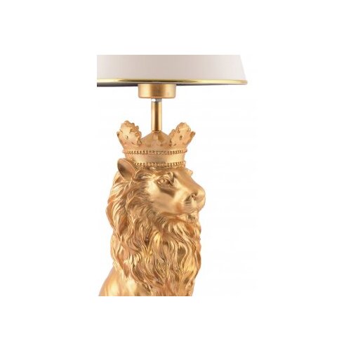 Opviq stona lampa lion king white Slike