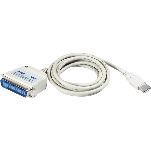 Aten Adapter Aten\, mo&scaron;ki konektor USB 2.0 tipa A/ženski konektorCentronics\, bele barve\, 1\,8 m UC1284B-AT, (20410730) Cene