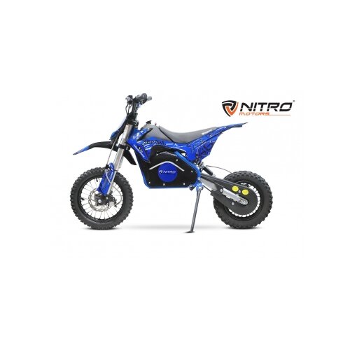 Nitro Motors Otroški motor Serval Eco 12/10 1200W 48V 15AH litij Modra Cene
