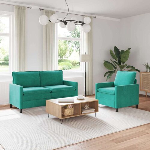  Set sofe 2 pcs Tirkizna Bar&scaron;un Cijene