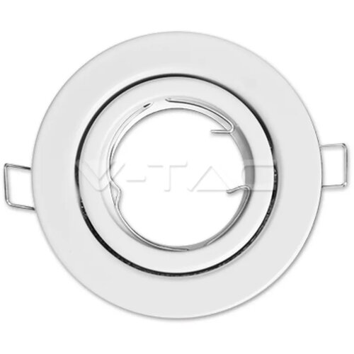 V-tac rozetna okrugla od metala R74 bele boje Slike