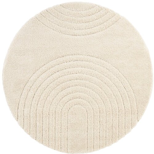 Mint Rugs kremasti bijeli tepih Norwalk Fergus, ø 160 cm Cijene