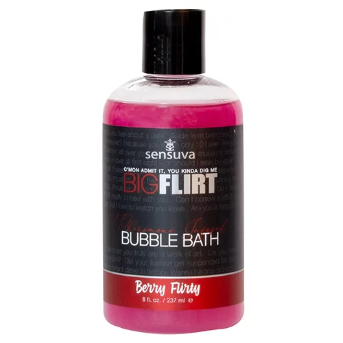 Sensuva - Big Flirt Pheromone Bubble Bath Berry Flirty 237 ml
