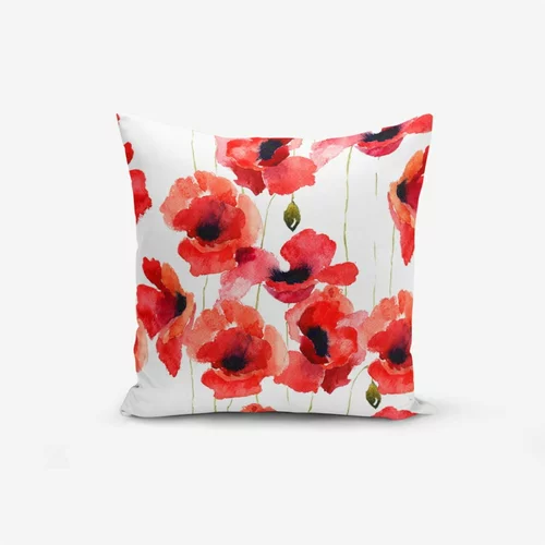 Minimalist Cushion Covers Prevleka za okrasno blazino Minimalist Cusion Covers Poppies, 45 x 45 cm