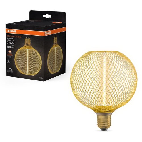 Osram led prigu&scaron;iva dekorativna filamentna sijalica G125 E27/3,5W/230V 1800K zlatna Cene