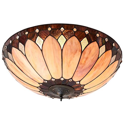 Endon 63973 - stropna svetiljka tiffany brooklyn 2xE14/60W/230V prečnik 50 cm Cene