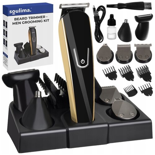 Malatec set aku. brivnik in strižnik za lase in brado prirezovalnik USB 00023574 Cene