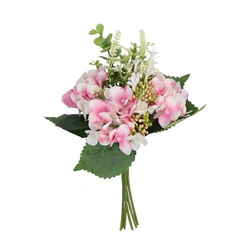  BUKET HIDRANGEA 37 CM ROZI PVC Cijene