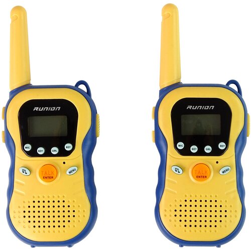 Lean Toys Otro&amp;scaron;ki set Walkie Talkie do 3km rumena Slike