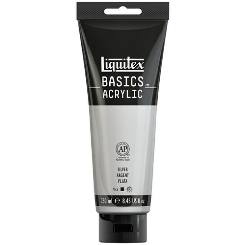 LIQUITEX Basics Akrilna boja (Srebrne boje, 250 ml, Tuba) Slike