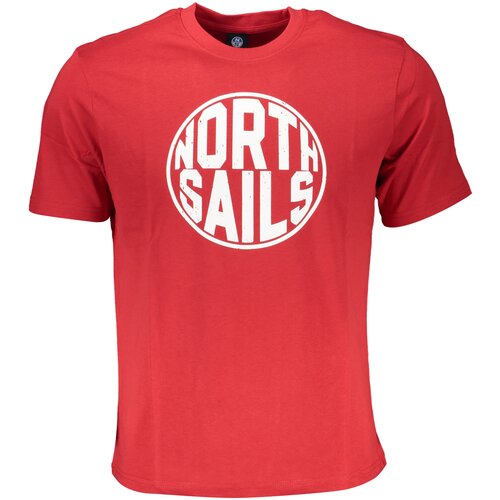 North Sails MEN&amp;amp;#39;S SHORT SLEEVE T-SHIRT RED Slike