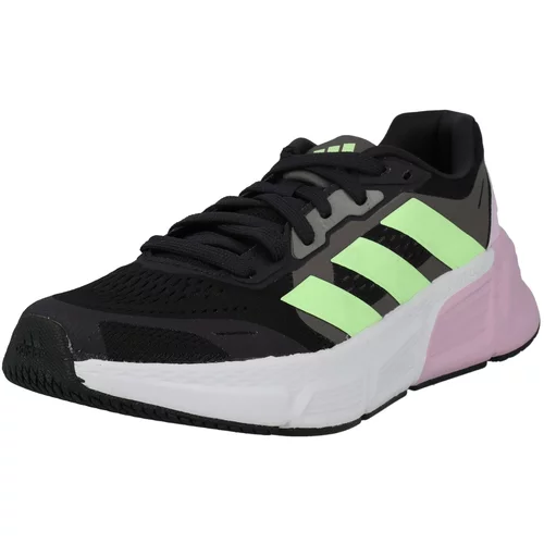 Adidas Tenisice za trčanje 'QUESTAR 2' svijetlozelena / ljubičasta / crna