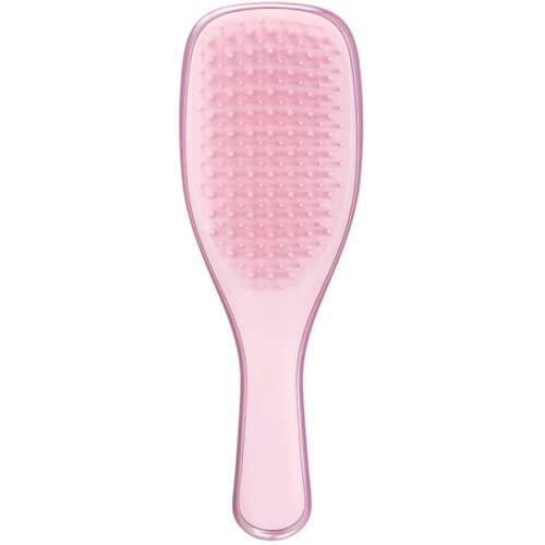 Tangle Teezer Detangler Mini Chrome Satin Pink glavnik za ravne in valovite lase mini embalaža 1 kos Slike