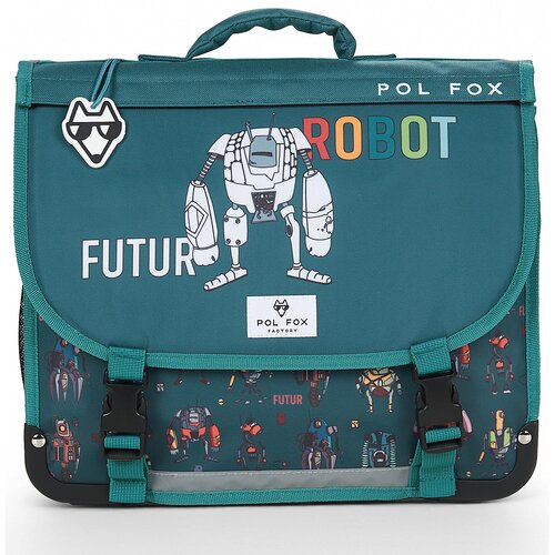 Pol Fox CARTABLE 38 CM ROBOT Plava Slike
