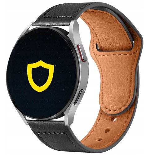 Spacecase classy usnjen pašk za uro 22 mm črn, (21969142) Cene