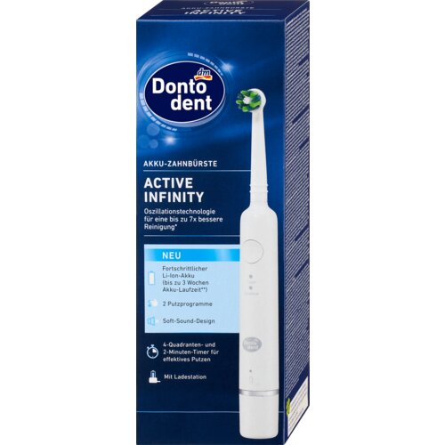 Dontodent Električna četkica za zube ACTIVE INFINITY 1 kom Cene