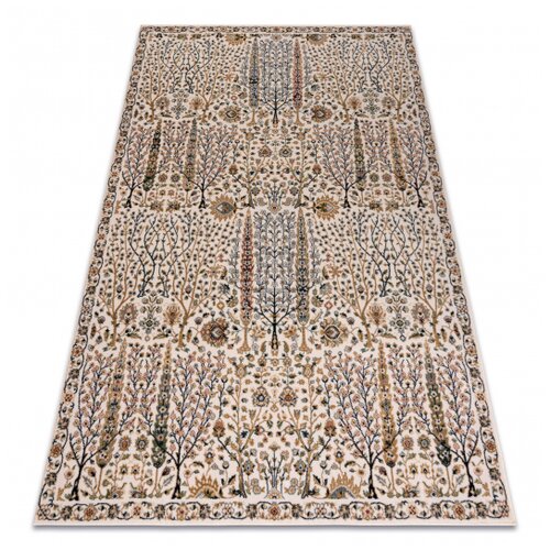 RugsX Volnena preproga NAIN Cvetje, okvir 1639/51333 bež / modra 240x340 cm, (5000359157) Cene