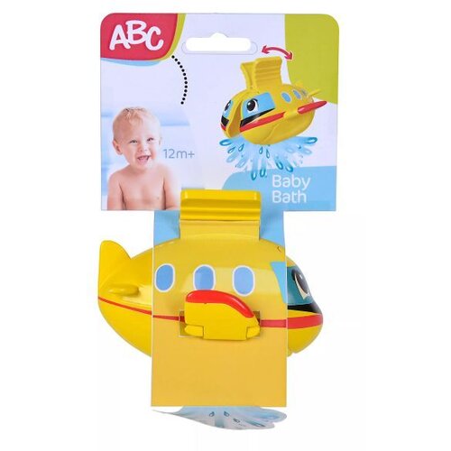 ABC bébijáték abc igrače za dojenčke: vodno letalo, 8 cm - rumeno Cene