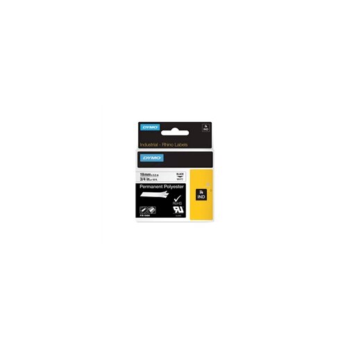Dymo Traka Rhino Polyester 18484, 19 mm / 5.5 m (crna/bijela), original Cijene
