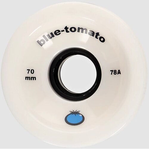 Blue Tomato Logo 78A 70Mm Wheels white Cene