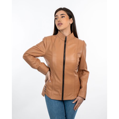 La Force Fashion Kožna jakna Patty - Krem Cene