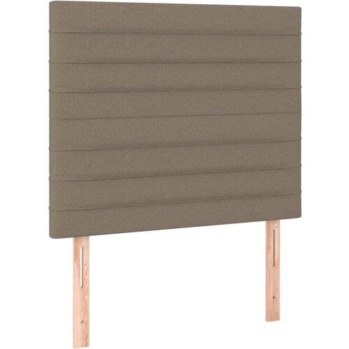 Maison Chic Posteljno vzglavje - Vzglavna omarica 2 kosa taupe 80x5x78/88 cm blago, (22077439) Cene