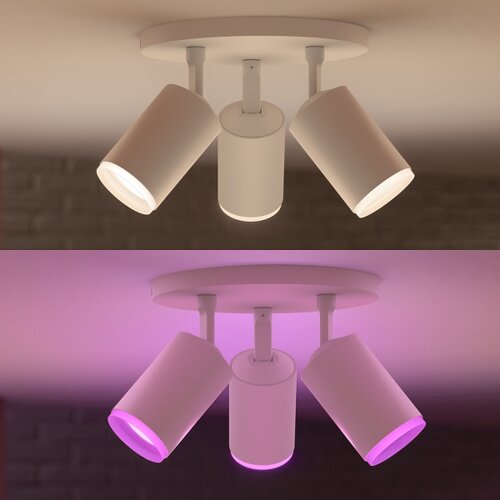 Philips 50633/31/P7 - LED RGBW spot svetiljka Hue FUGATO 3xGU10/5,7W/230V Slike
