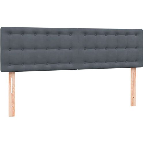  Krevet s oprugama i madracem tamnosivi 160x210 cm bar&amp;scaron;unasti Slike