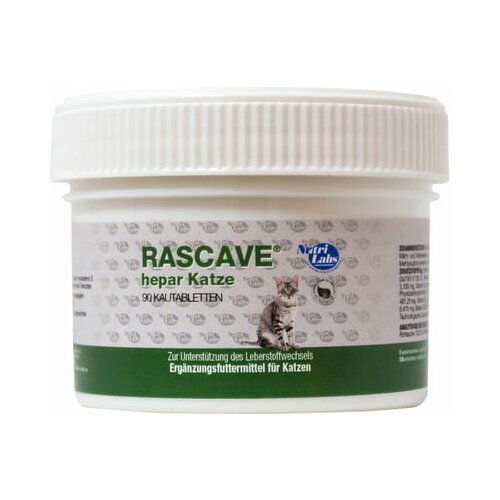 NutriLabs RASCAVE HEPAR žvečljive tablete za mačke Cene