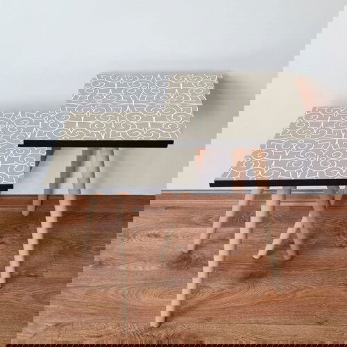 Hanah home 2Shp388 - beige beigewhite nesting table (2 pieces) Cene