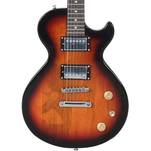 vidaXL Električna gitara za početnike s torbom smeđa-crna 4/4 39 Cijene
