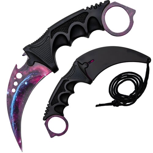  Outdoorovski nož Karambit YF-42139 - Večbarvna Slike