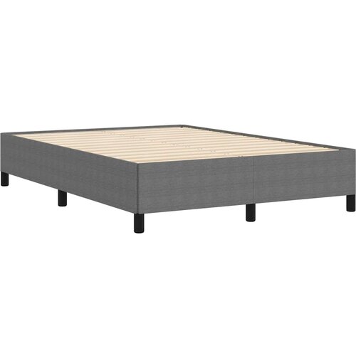 Krevet s opruga kutije Svjetlosiva 140 x 190 cm Kordura tekstil Slike