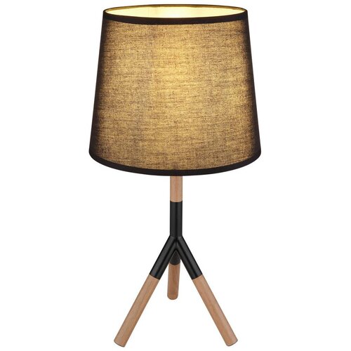 Globo Kikki Stolna svjetiljka (40 W, Smeđa, &amp;Oslash; x V: 25 x 45 cm, E27, 1 Kom.) Slike