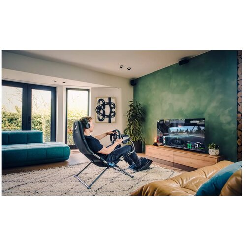 Playseat Challenge X - Logitech G Edition Console gaming chair Black, Grey Cene