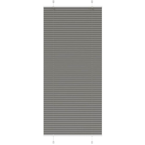 VidaXL Plisirana roleta antracit 100x200 cm &amp;scaron;irina tkanine 99,4 cm Slike