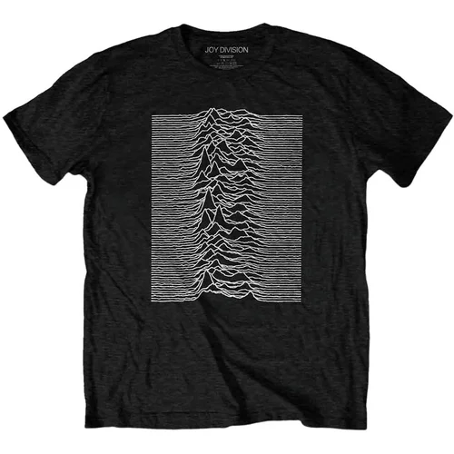 Joydivision Majica Unknown Pleasures Unisex Black 2XL