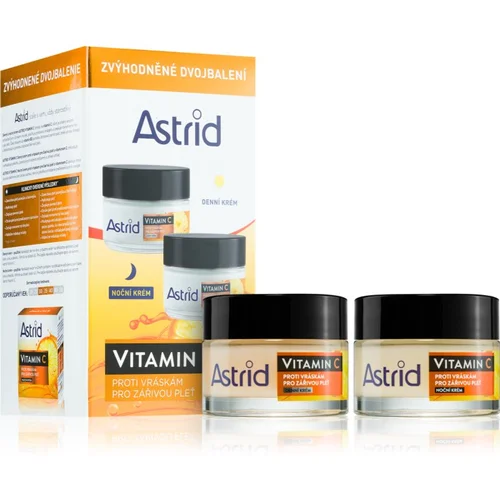 Astrid Vitamin C poklon set s vitaminom C za žene 2x50 ml