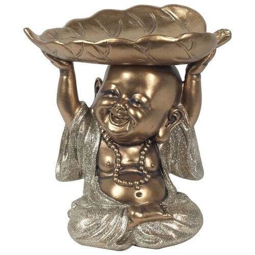 Signes Grimalt Kipci in figurice Buda S Pladnjem Za Liste Pozlačena Cene