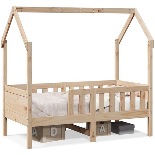 Maison Chic Otroška postelja - Otroški ležaj - Otroški posteljni okvir 70x140 cm trdna borovina, (21698363) Cene