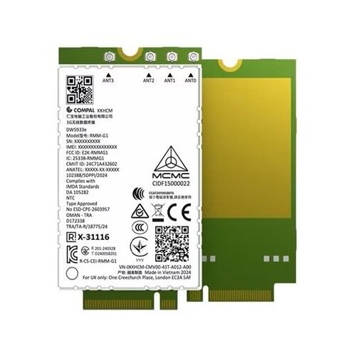 Dell DW5933E Interno WWAn 4670 Mbit/s Cijene
