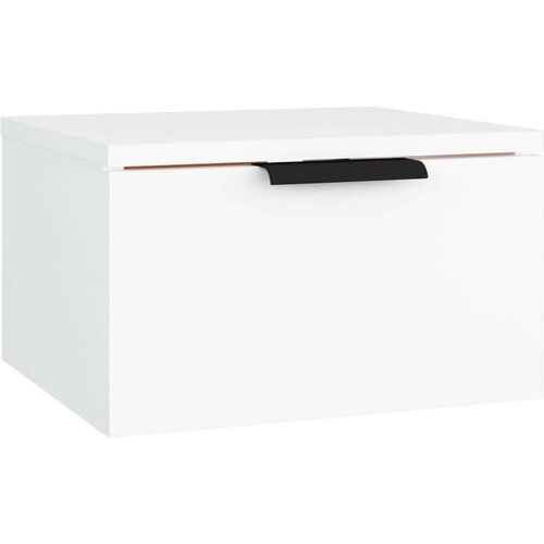 VidaXL zidni noćni ormarići 2 kom bijeli 34 x 30 x 20 cm Slike