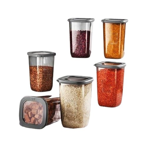 VIP AHMET SET POSUDA ZA ODLAGANJE ˇKUMSAL 6X1200ML Slike