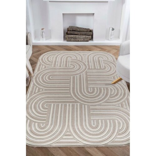Conceptum Hypnose Amorf - Ar005 Tepih u krem boji (200 x 290 cm) Cene