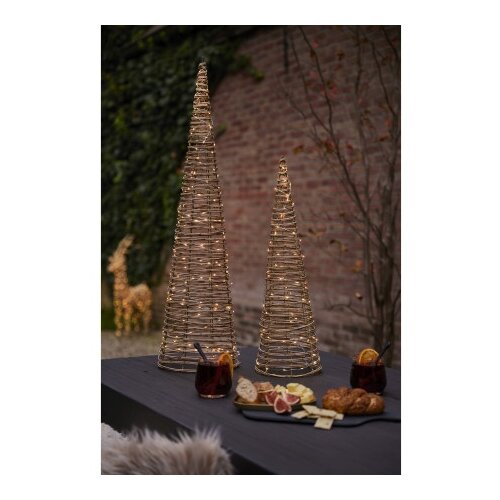 DEKOR DOM dekoracija - led cone 90cm 493687 - natural - kmg ( 045682 ) Cene