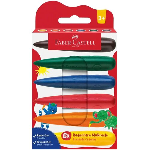 Faber-Castell set od 6 vo&amp;scaron;tanih bojica u obliku kapljice Slike