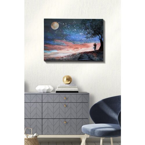 Wallity Slika Kanvas Tablo-256, 50x70 cm Cene