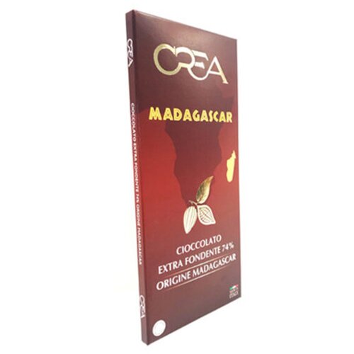 Crea Äokolada extra tamna 74% Madagascar thin 100gr Cene