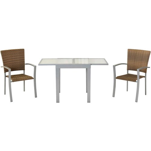 Gardenson set za balkon savona, 3-delni, raztegljiva miza Cene